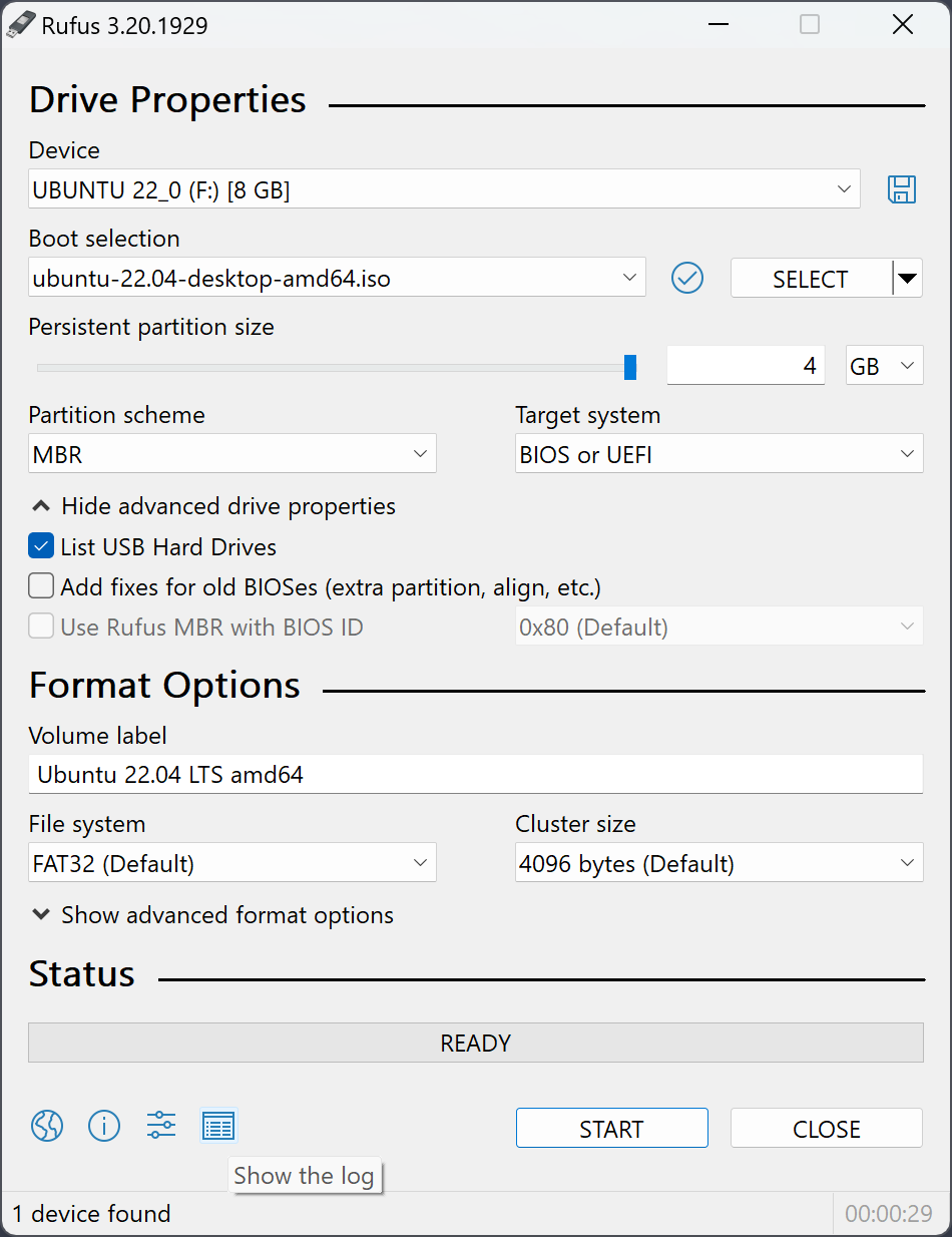 rufus写盘工具官方版 v4.5.2180