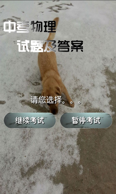 中考物理知识宝典