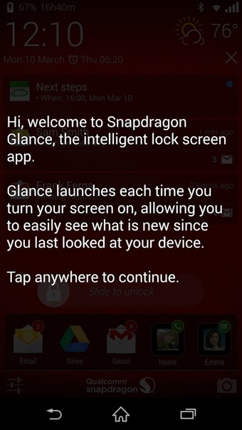 Snapdragon Glance软件