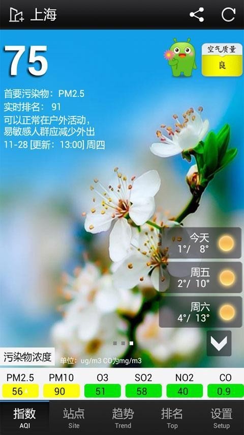PM2.5质量软件