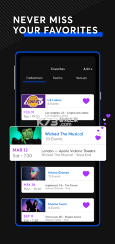 ticketmaster软件