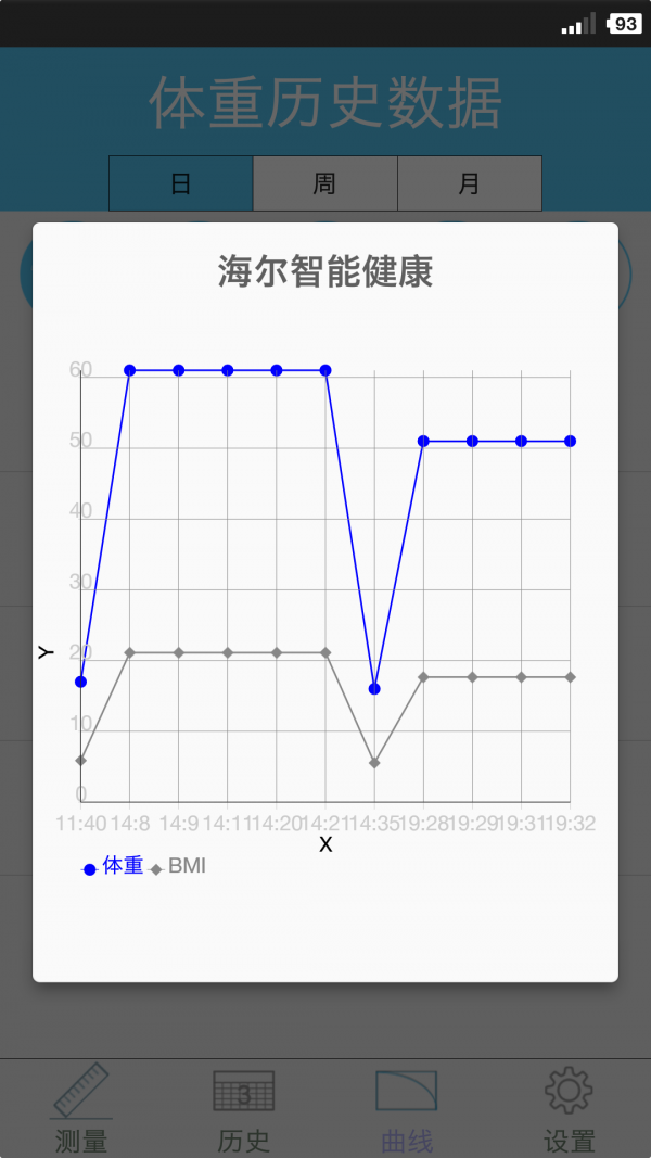 海尔智能体温管家软件