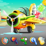 Kids Plane Wash And Workshop Garage手游