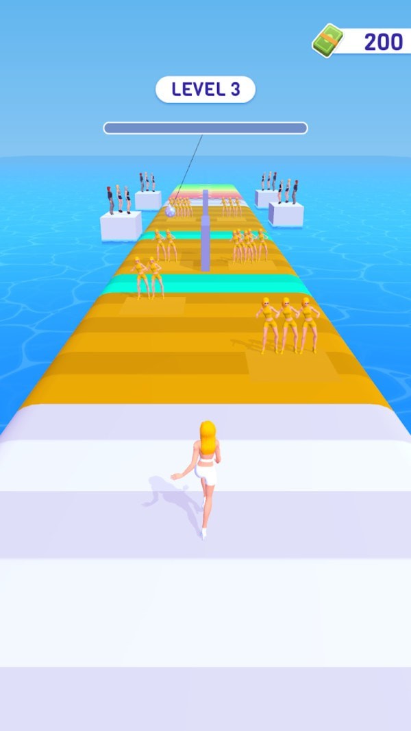 小姐姐衣服开线了