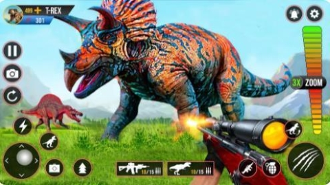 恐龙狩猎机械恐龙手游