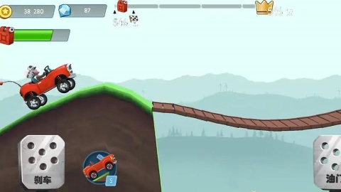 登山赛车跳跃手游