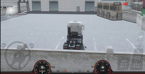 欧洲卡车模拟器3功能菜单汉化版手游