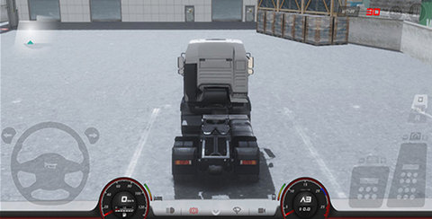 欧洲卡车模拟器3功能菜单汉化版手游