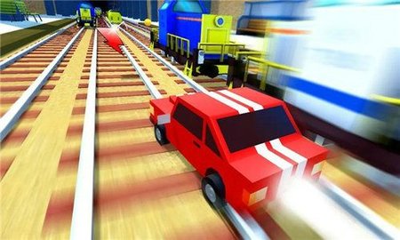 铁路卡通赛车无限金币版手游