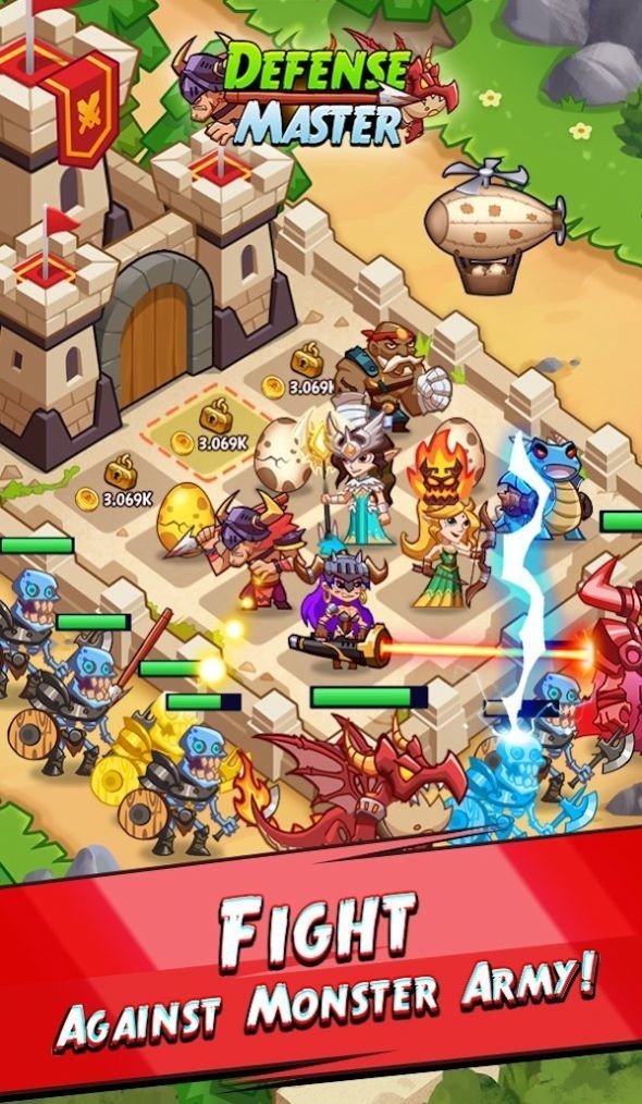 防御大师合并英雄手游