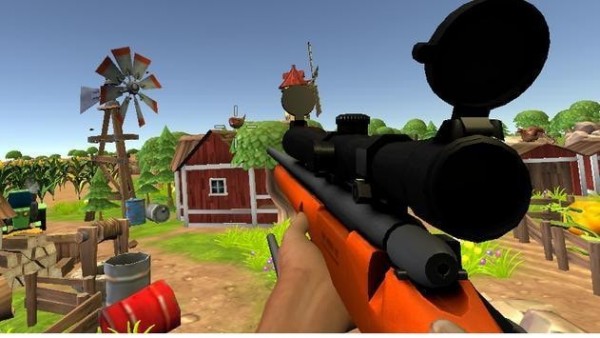 枪射击像素战争3D手游