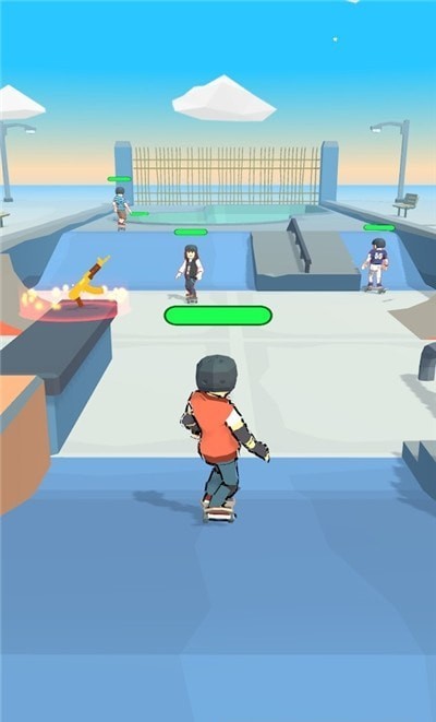 滑板冲刺3D手游