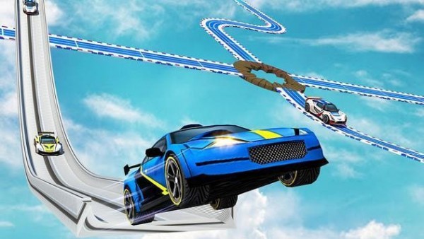 GT汽车空中特技手游