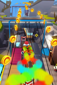 地铁跑酷破解全人物滑板版手游