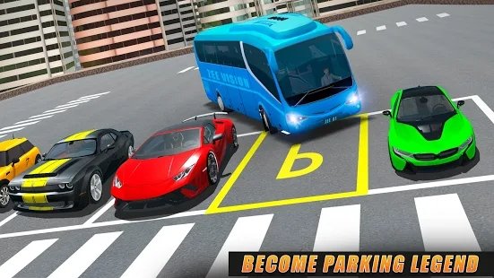 现代公交车停车场3d手游