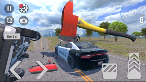 汽车碰撞拆除3D手游