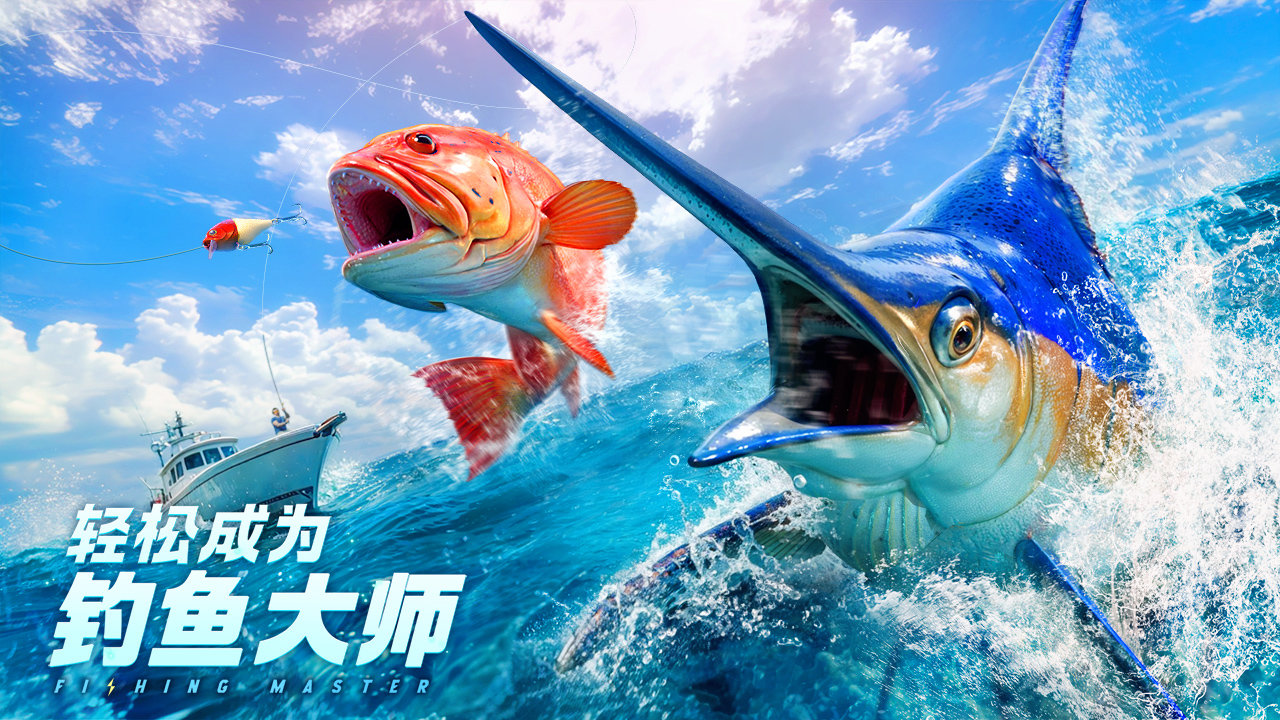 欢乐钓鱼大师正版手游