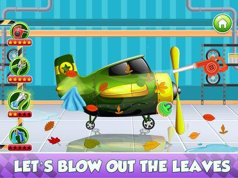 Kids Plane Wash And Workshop Garage手游