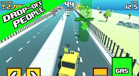 Crazy Road: Taxi Madness手游