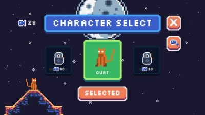 像素猫咪跳跃手游