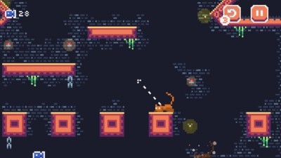 像素猫咪跳跃手游