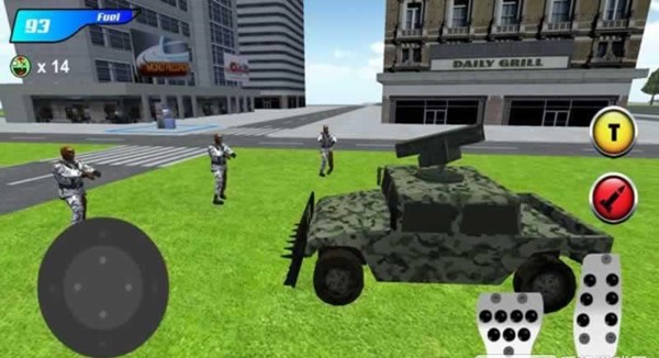 X射线机器人僵尸大战手游