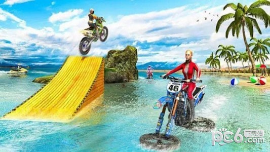 摩托冲浪比赛手游