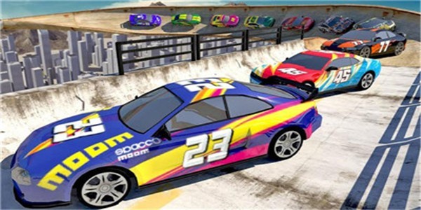 大坡道赛车特技